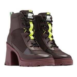 Sorel Women's Brex Heel Waterproof Lace Boot